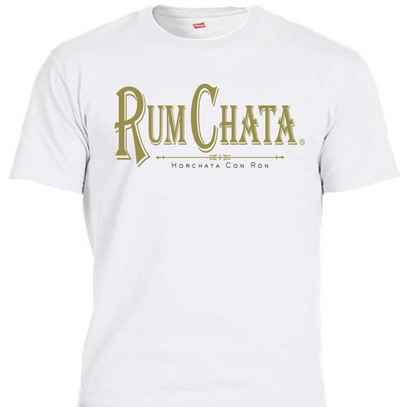 RUM CHATA, LIQUOR WHITE TEE ALL SIZE T-1858 - Picture 1 of 3